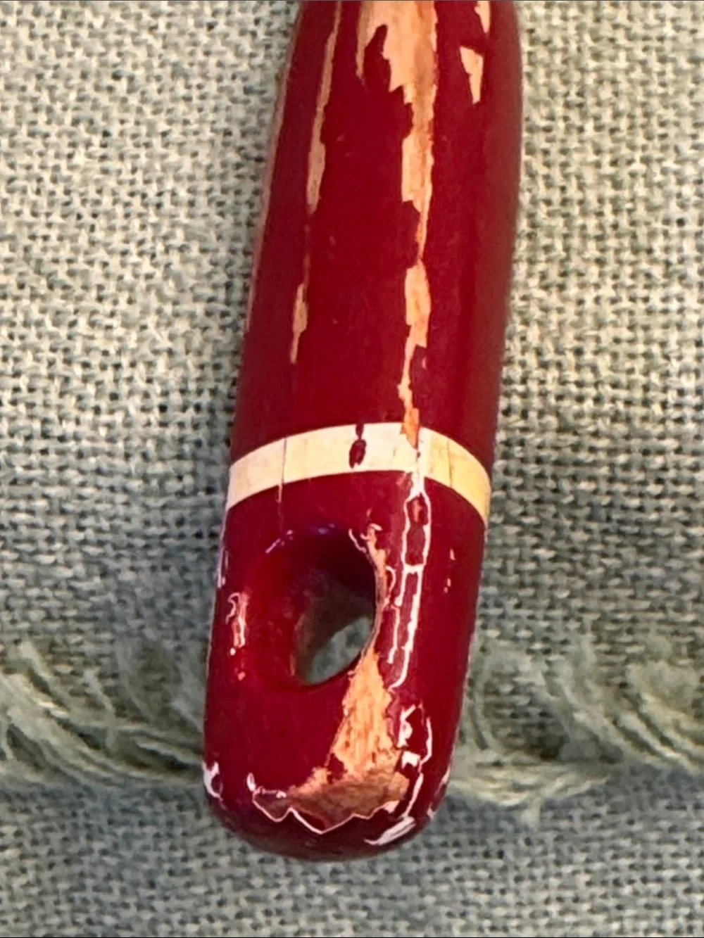 Red Handled Combination Peeler - Classic Vintage Kitchen Tool